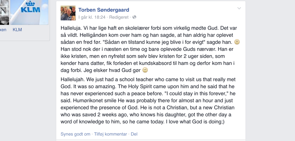 Torben Soendergaard facebook